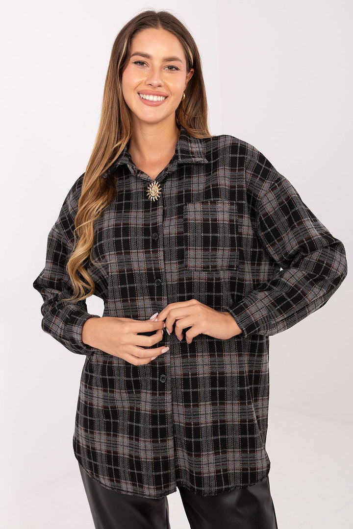 Long sleeve shirt model 220042 Italy Moda