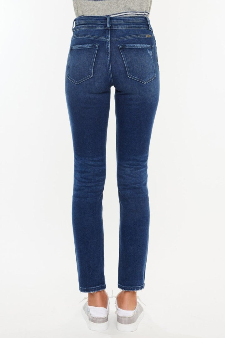 Kancan High Rise Slim Straight Jeans - Bottoms Sale