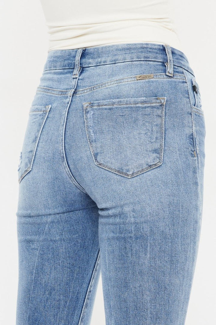 Kancan High Waist Cat's Whiskers Skinny Jeans - Bottoms Sale