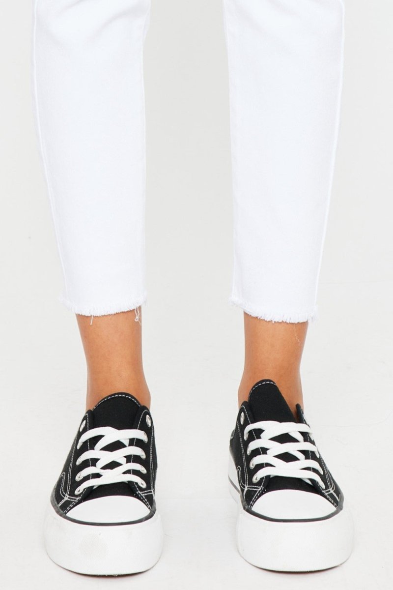 Kancan Mid Rise Ankle Skinny Jeans - Bottoms Sale