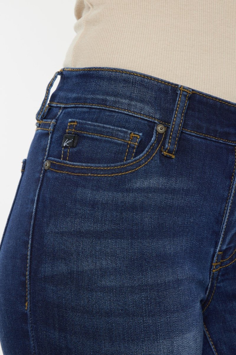 Kancan Mid Rise Gradient Skinny Jeans - Bottoms Sale