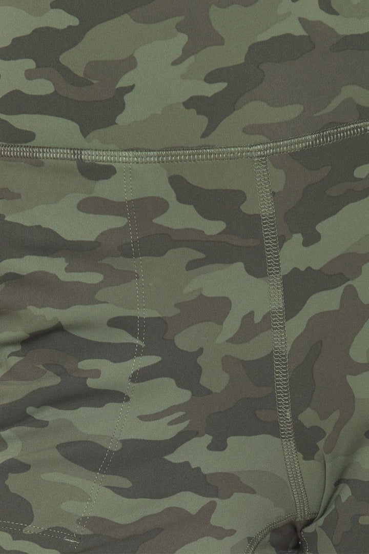 Leggings Depot Camouflage High Waist Leggings - Bottoms