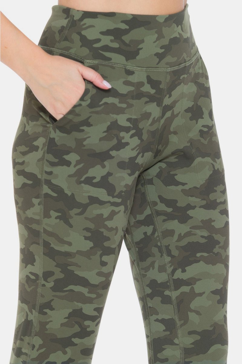 Leggings Depot Camouflage High Waist Leggings - Bottoms