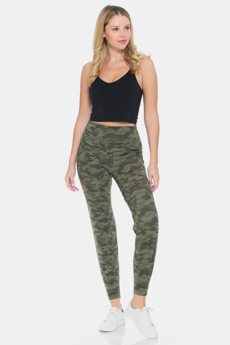 Leggings Depot Camouflage High Waist Leggings - Bottoms