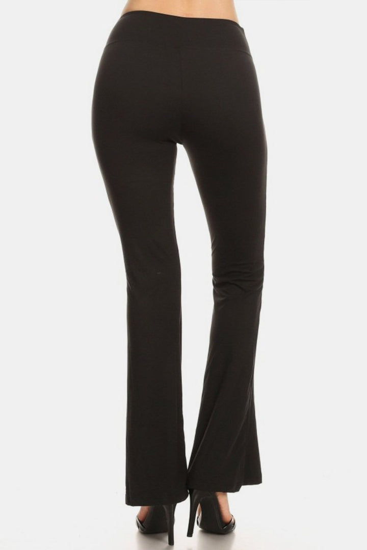 Leggings Depot High Waist Flare Leggings - Bottoms