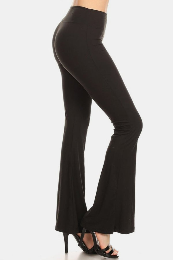 Leggings Depot High Waist Flare Leggings - Bottoms