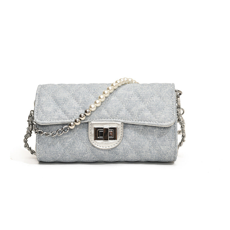 Chic Chanel-style Rhombus Chain Bag For Women