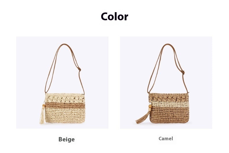 Summer New Retro Women Bag Hand-woven Bag