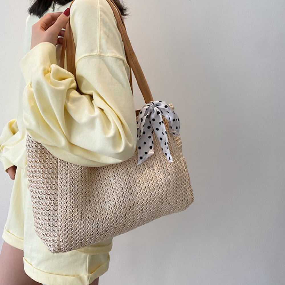 Straw Bag One Shoulder Refreshing Fashion Lady