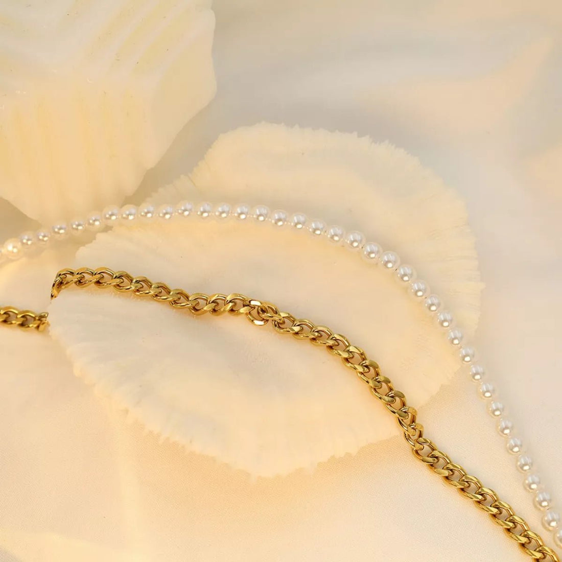 18K Gold - Plated Pearl Toggle Necklace - 