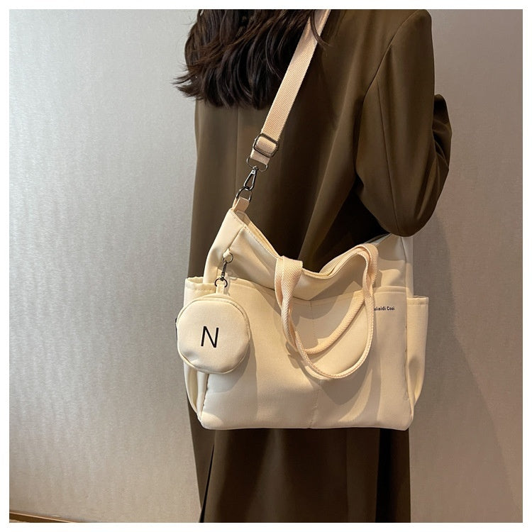 Niche Casual Fashion Nylon Canvas Tote Bag For Women