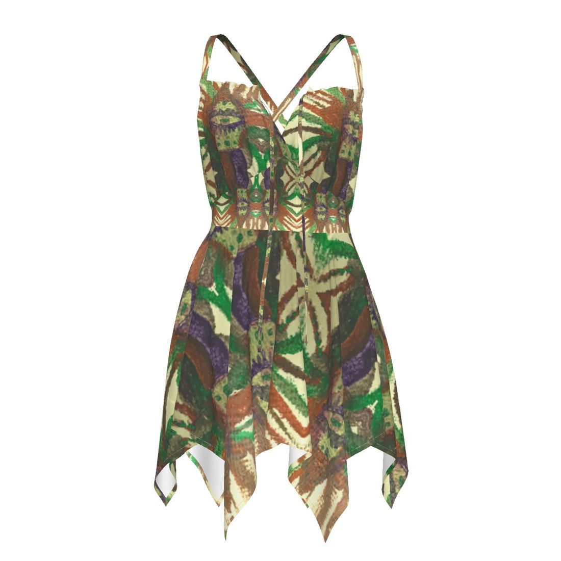 All-Over Print Women's Slip Dress
