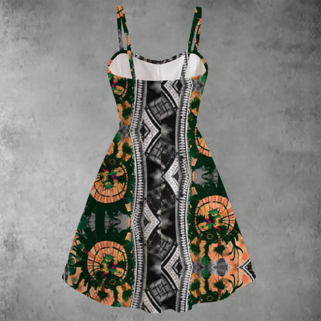 All-over print Women's Spaghetti Strap Dress