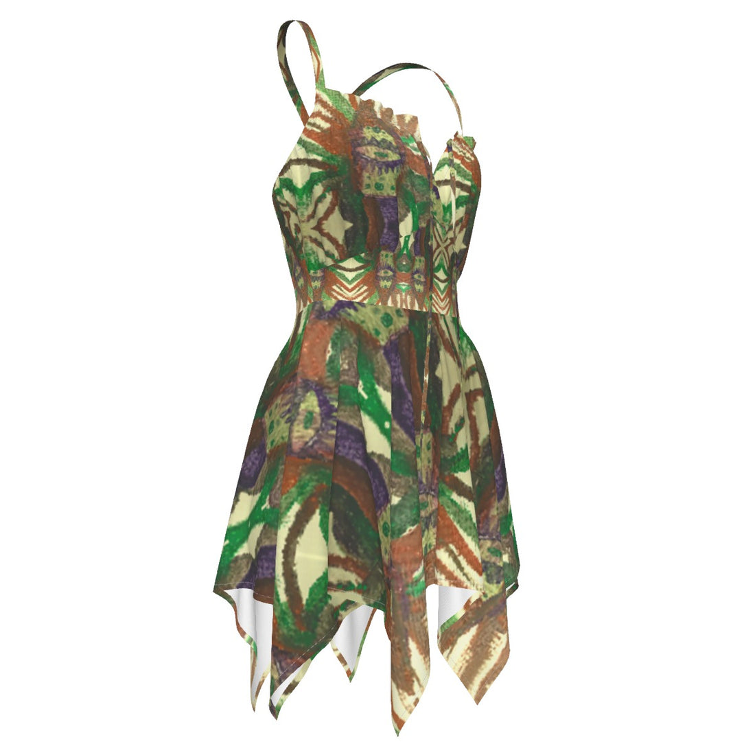 All-Over Print Women's Slip Dress