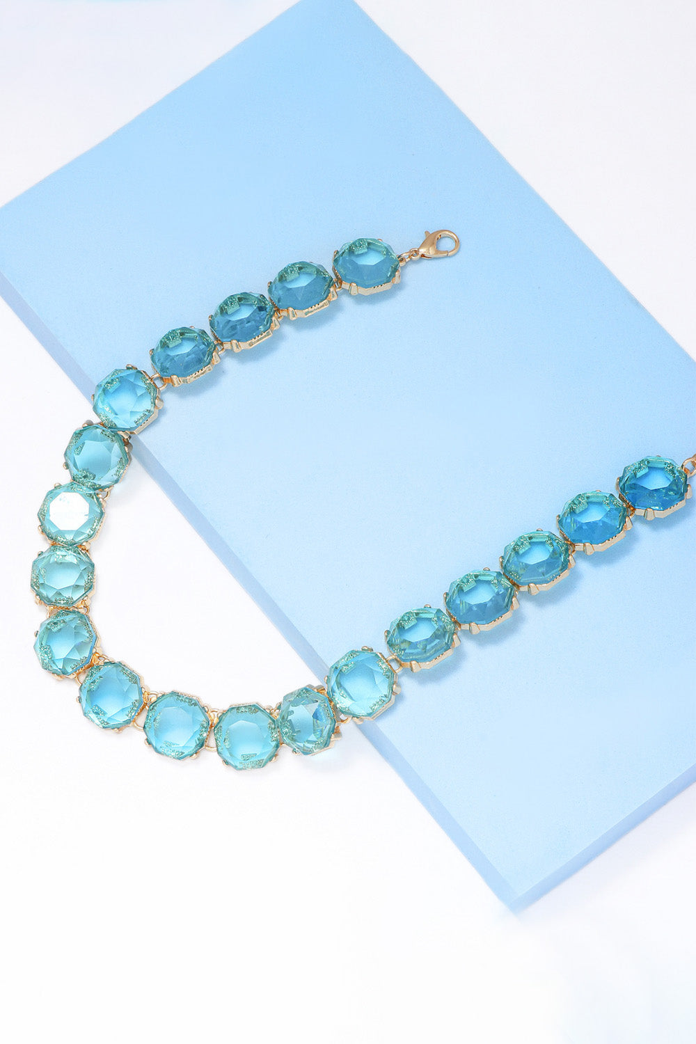 Zinc Alloy Resin Necklace