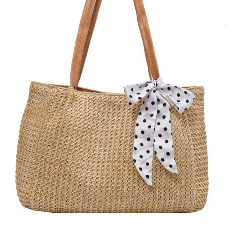 Straw Bag One Shoulder Refreshing Fashion Lady