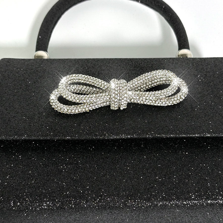 Shiny Rhinestone Handbag High-end Shiny Niche Women Bag