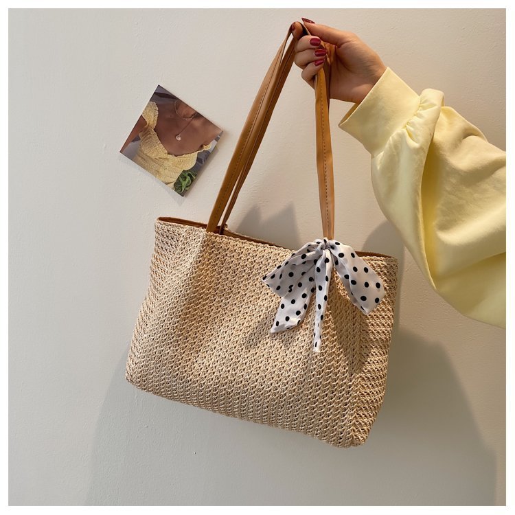 Straw Bag One Shoulder Refreshing Fashion Lady