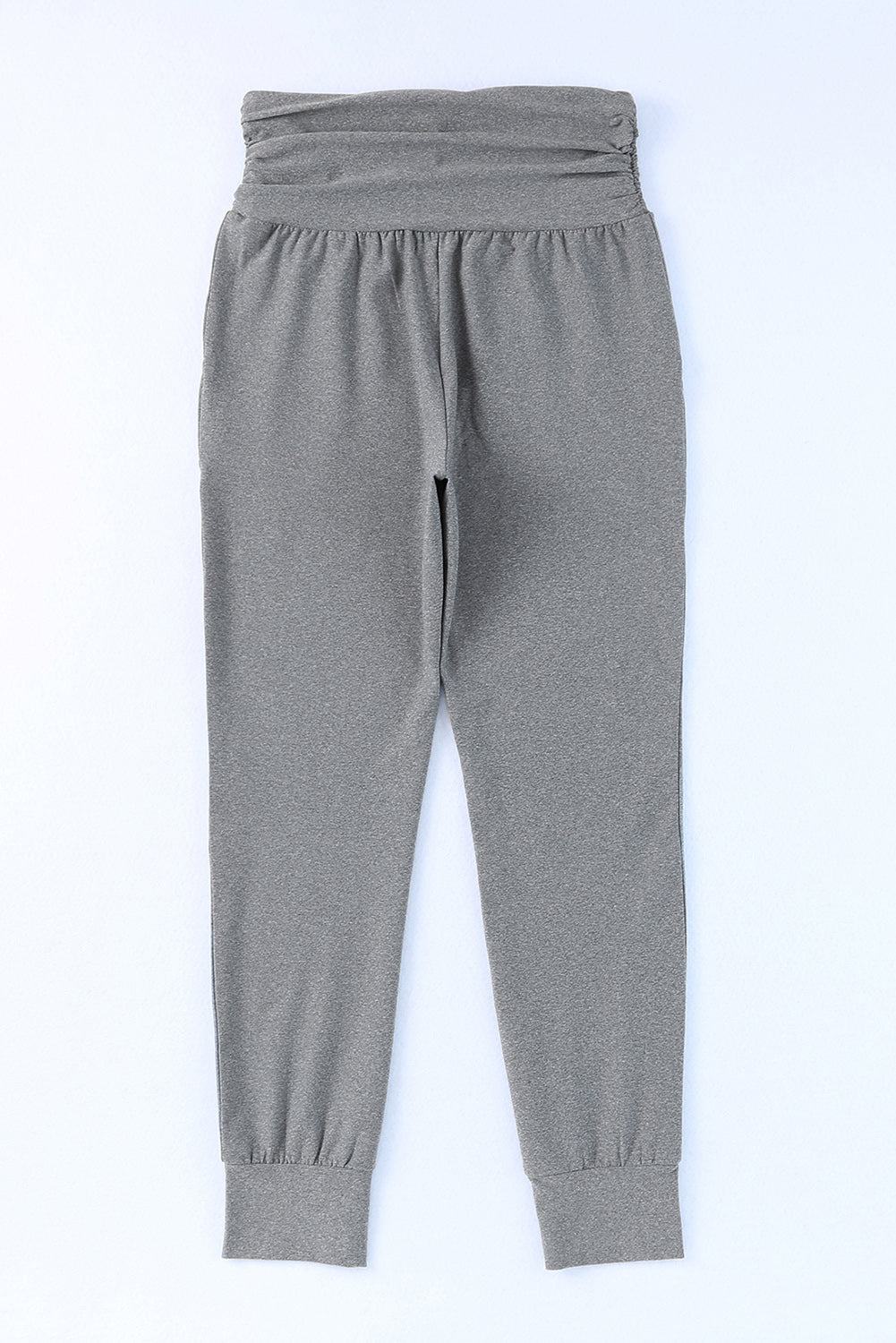 High-Rise Wide Waistband Joggers