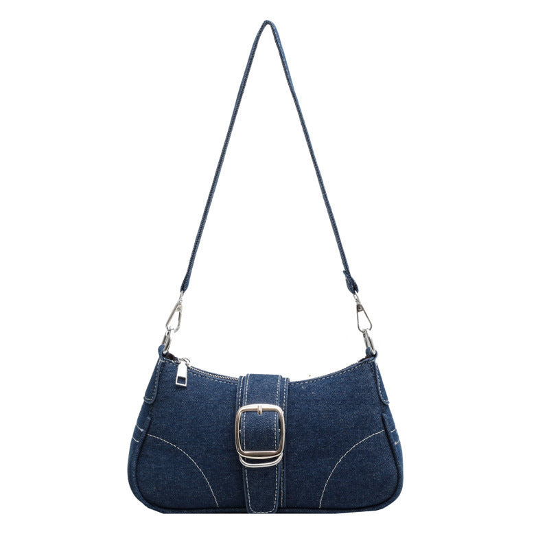 Women's Fashion High-end Canvas Chain Crossbody Bag