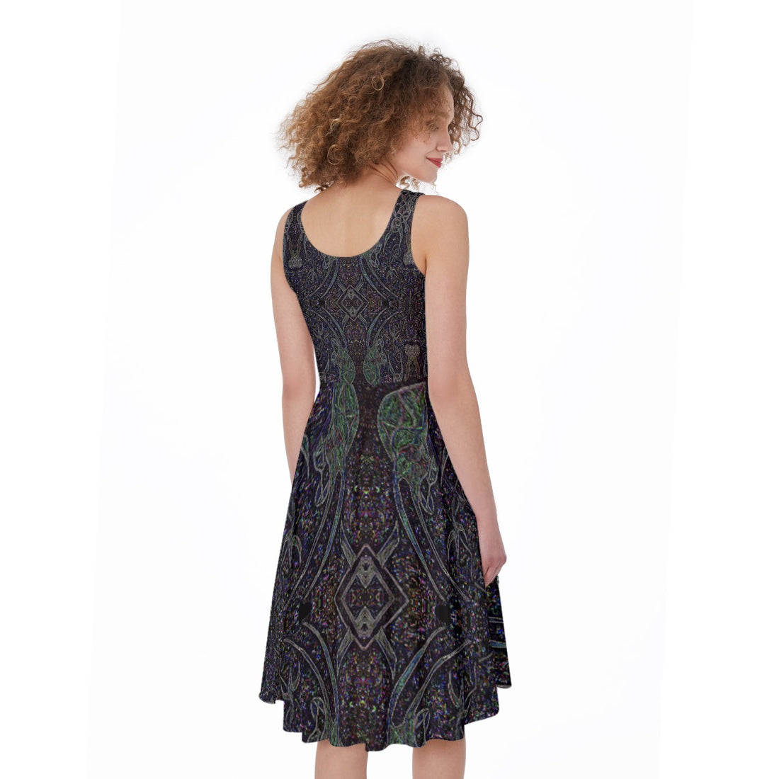All-Over Print Women's Sleeveless Dress