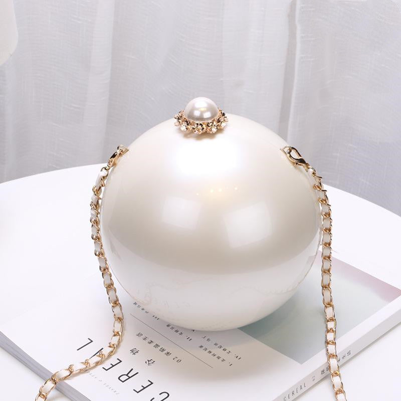 Luxury Women Round Ball Evening Bag