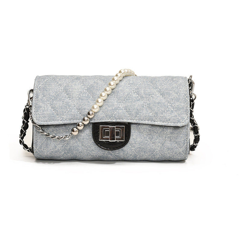 Chic Chanel-style Rhombus Chain Bag For Women