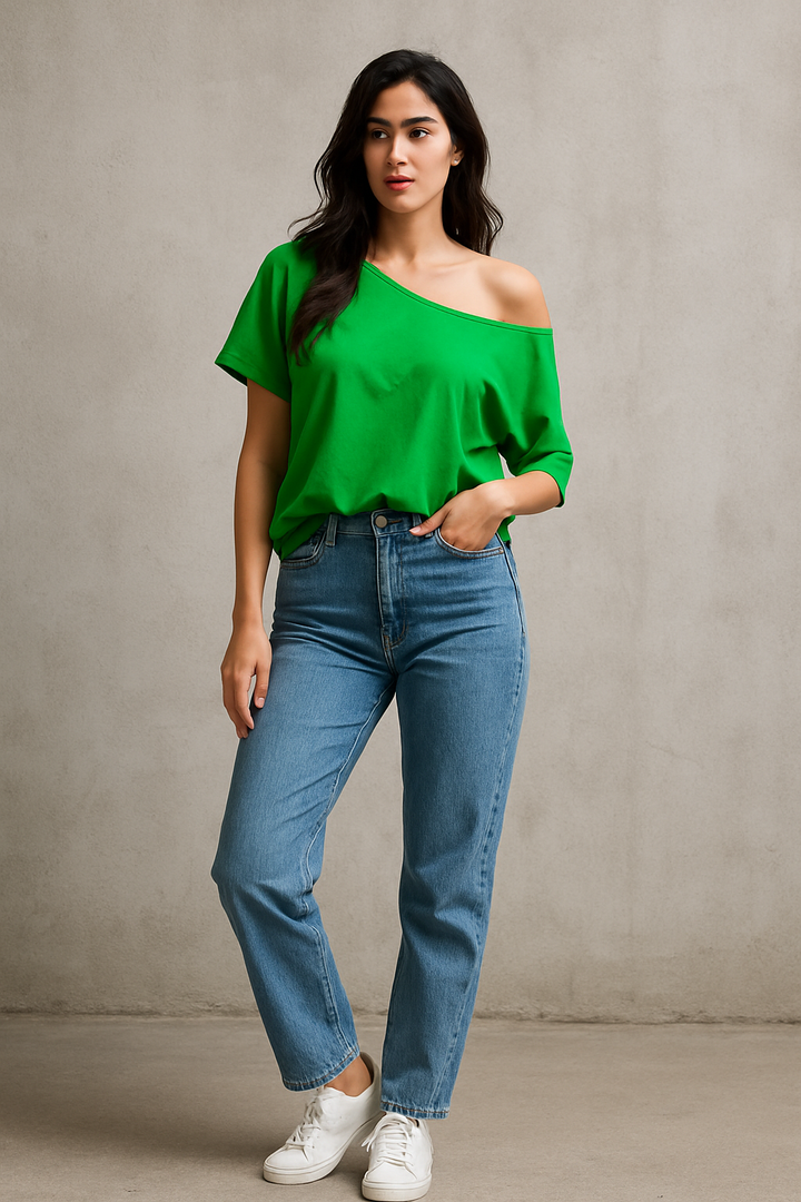 Boat Neck Top