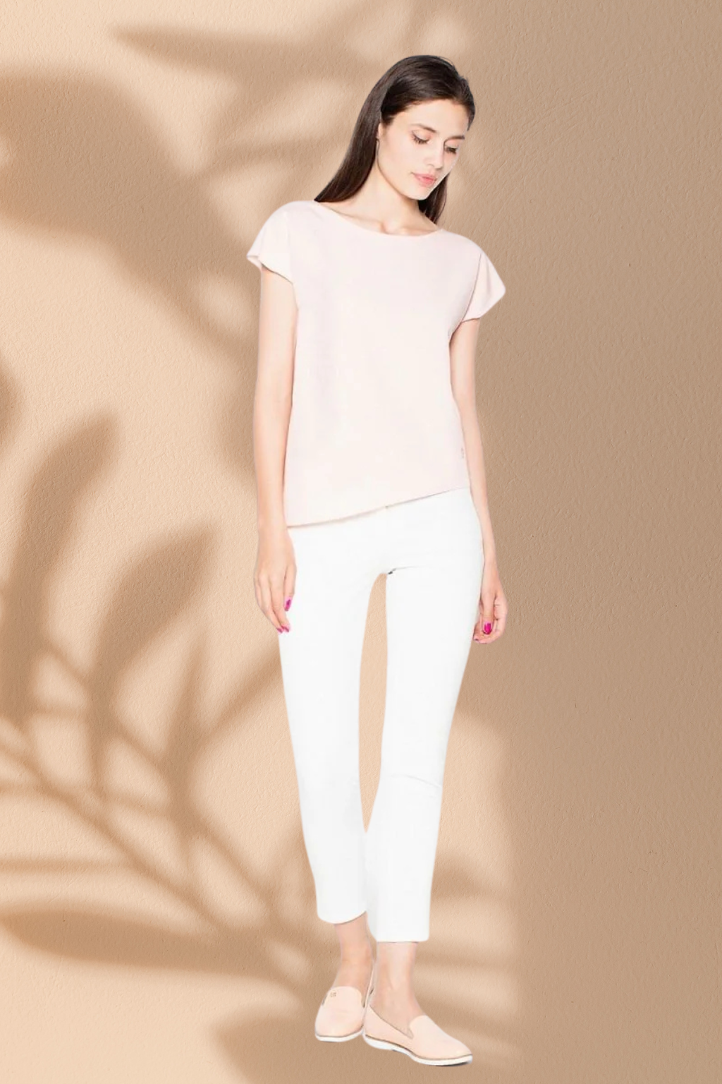 Elegant Blouse, Sleeveless Asymmetric Top