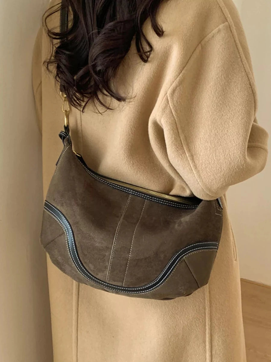 Adjustable Strap Crossbody Bag - 