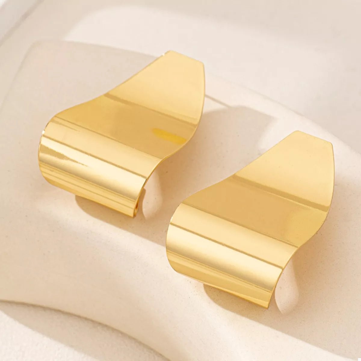 Alloy Geometric Drop Earrings - 