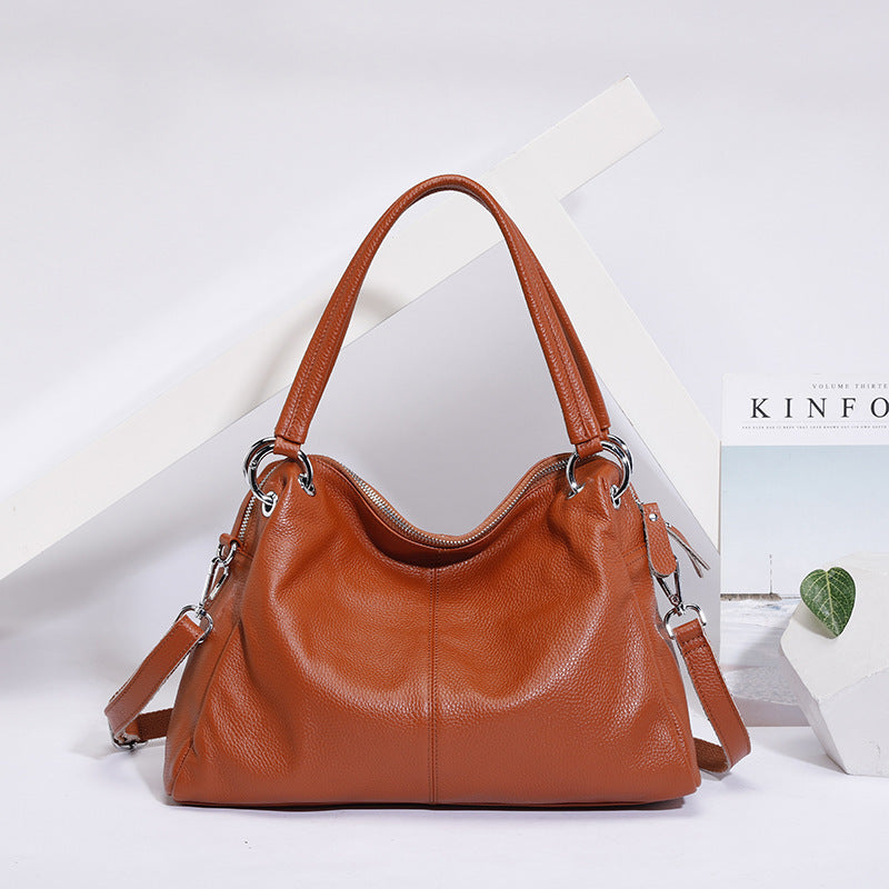 Fashion Genuine Leather Totes Lady Crossbody Bag Handbag