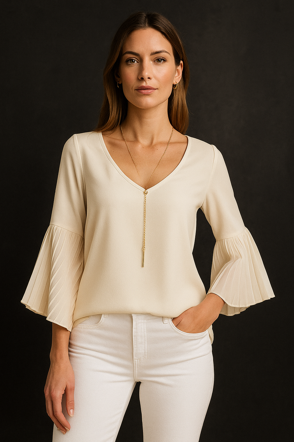 Chic Blouse La Aurora 3/4 Sleeve