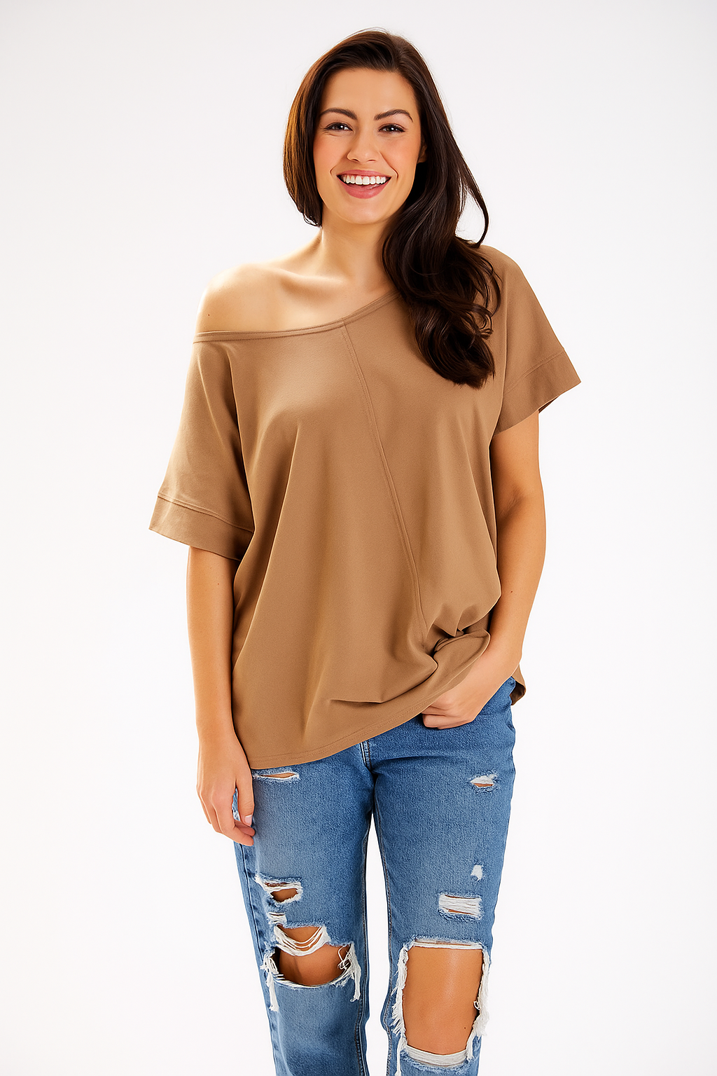 Boat Neck Top