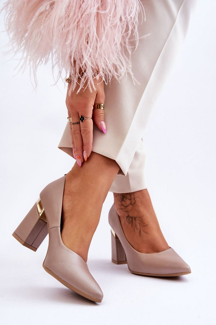 Block heel pumps Step in style - Heels