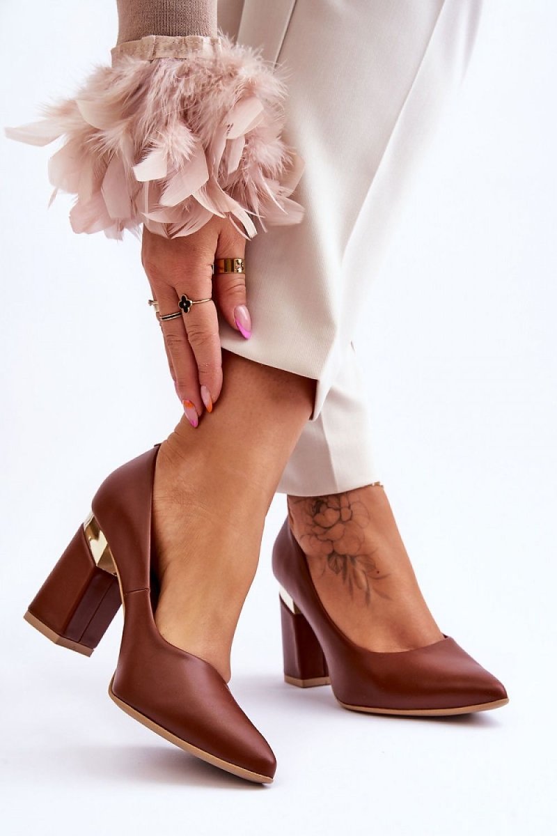 Block heel pumps Step in style - Heels