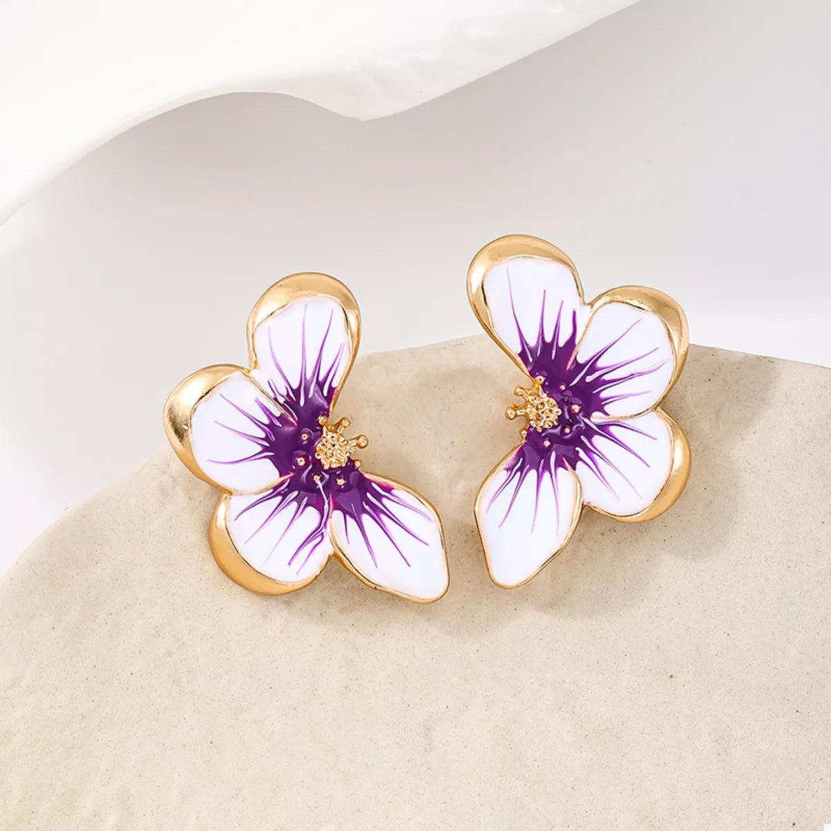 Butterfly Stud Earrings - 