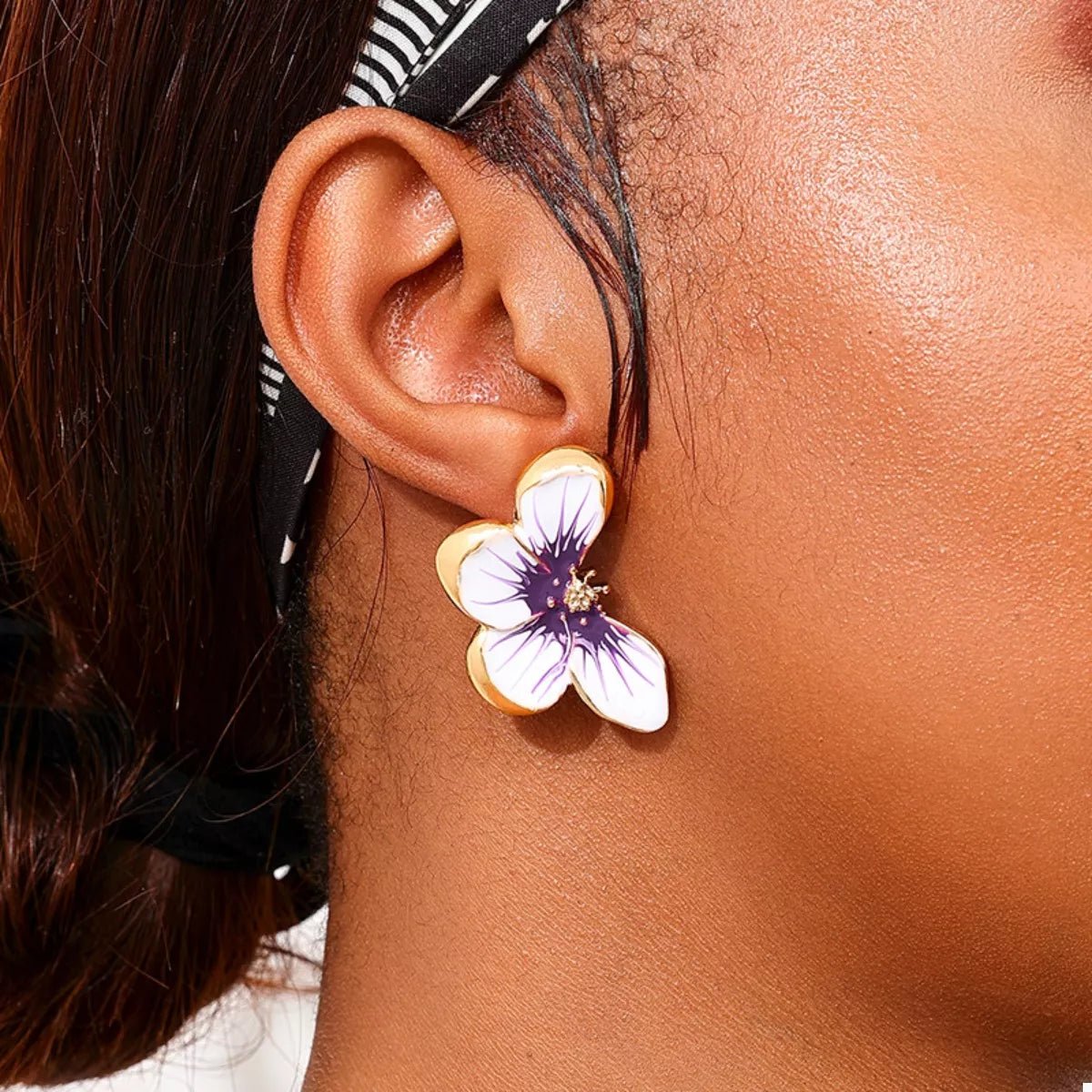 Butterfly Stud Earrings - 