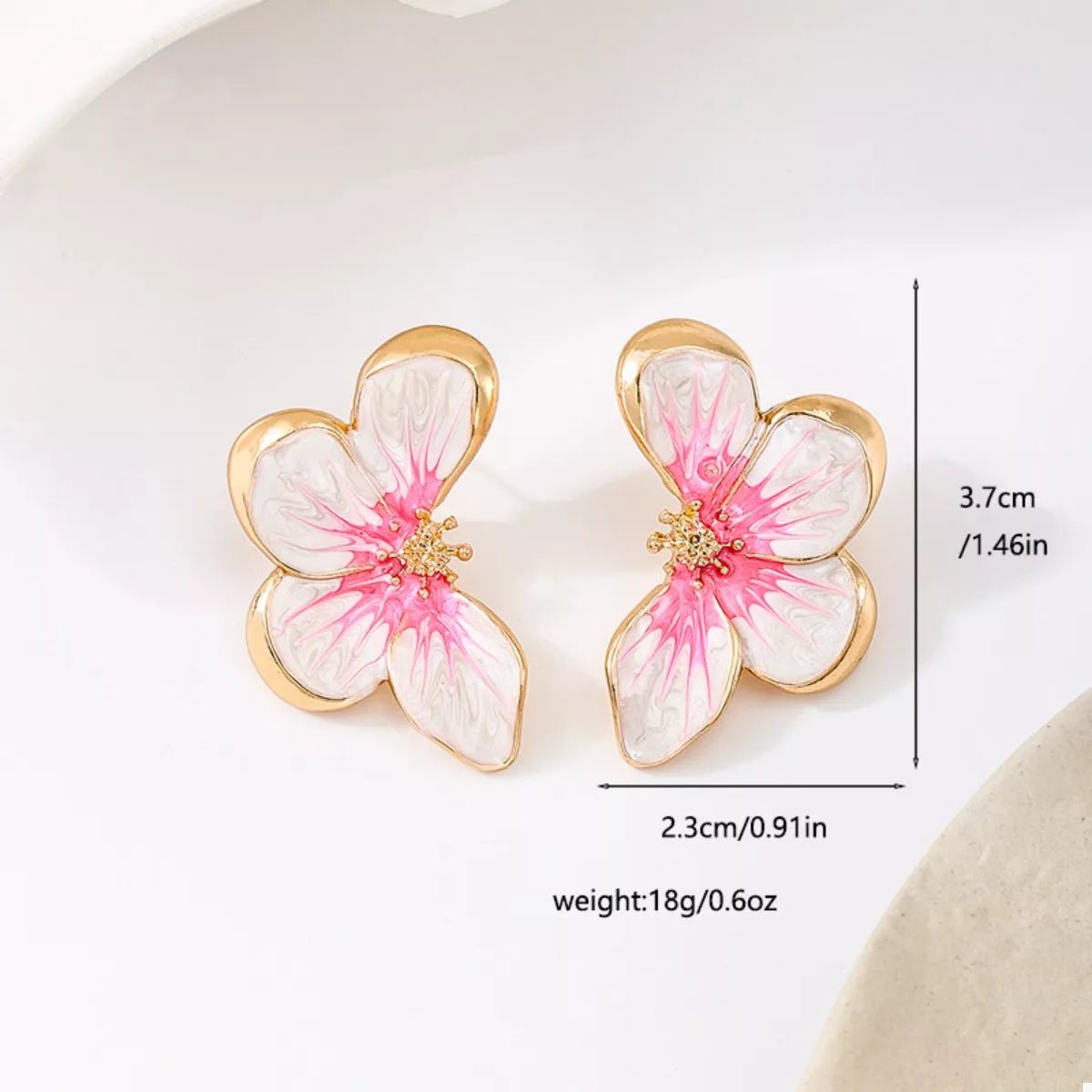 Butterfly Stud Earrings - 