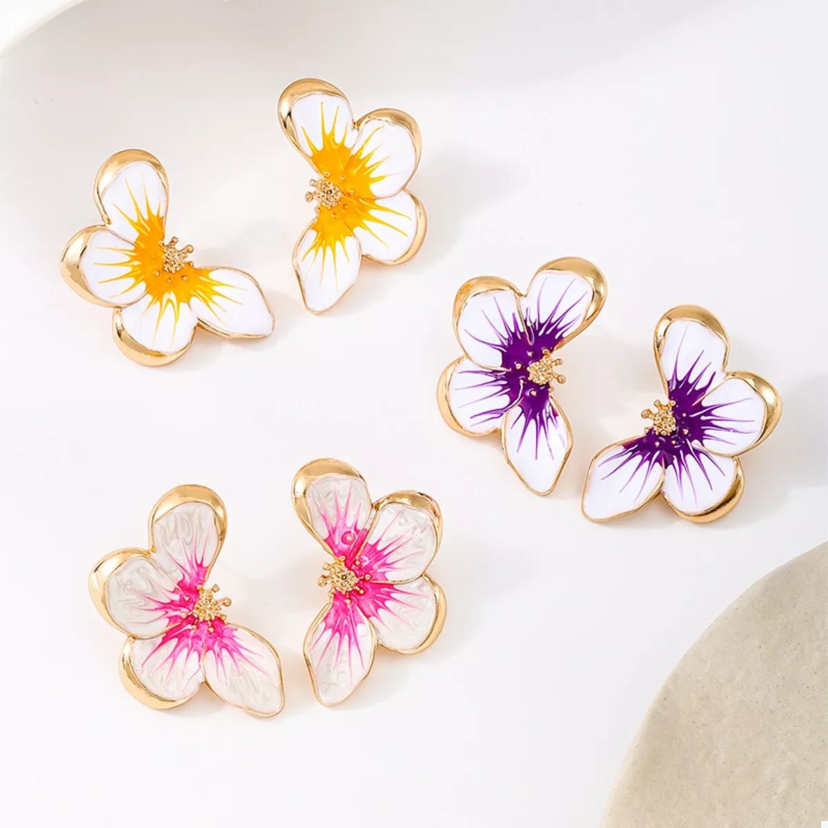Butterfly Stud Earrings - 