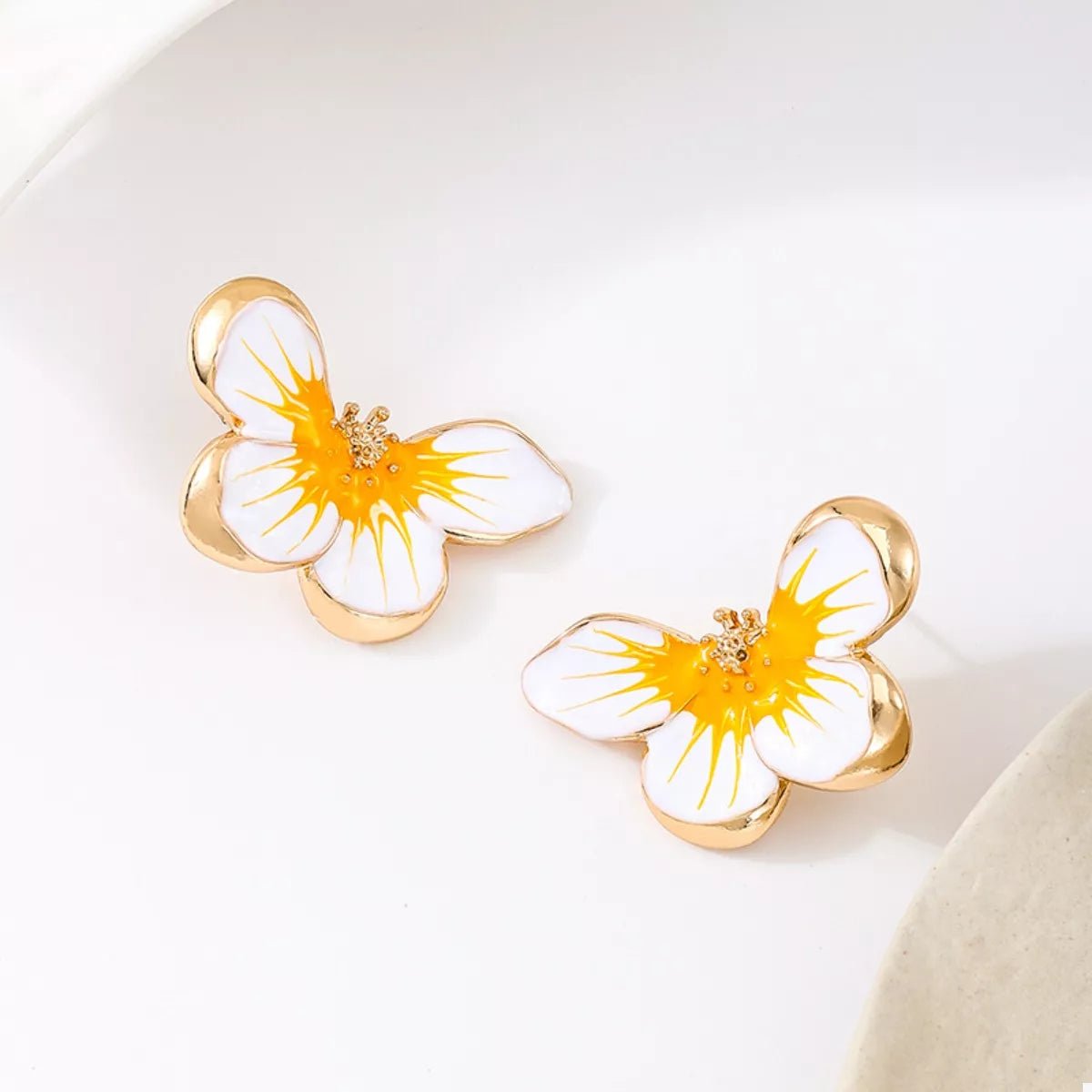 Butterfly Stud Earrings - 