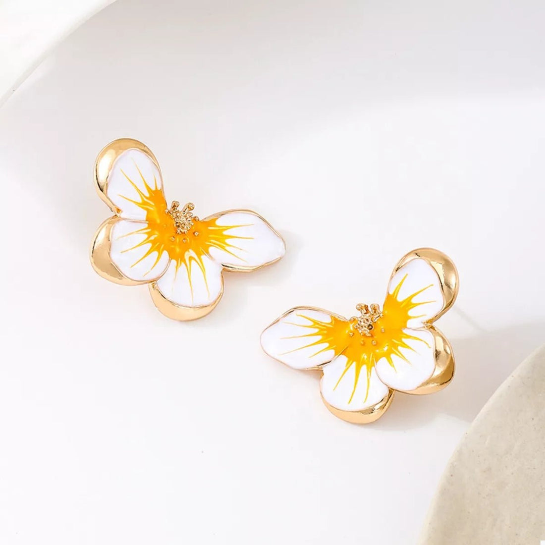 Butterfly Stud Earrings - 