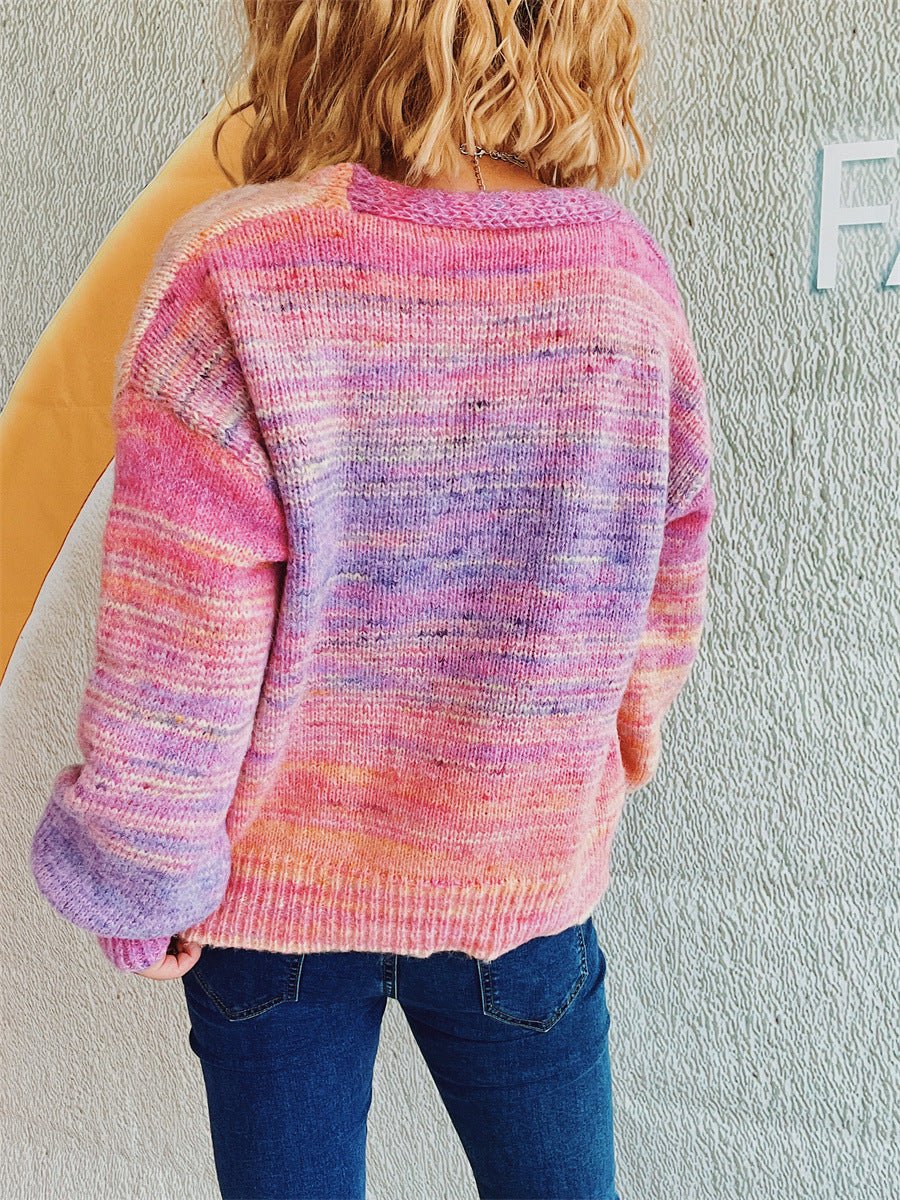 Button Up Long Sleeve Cardigan - Outerwear