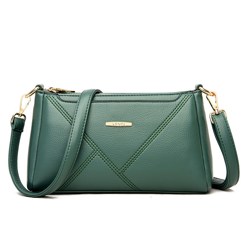 Soft Leather Crossbody Bag Fashion Lady