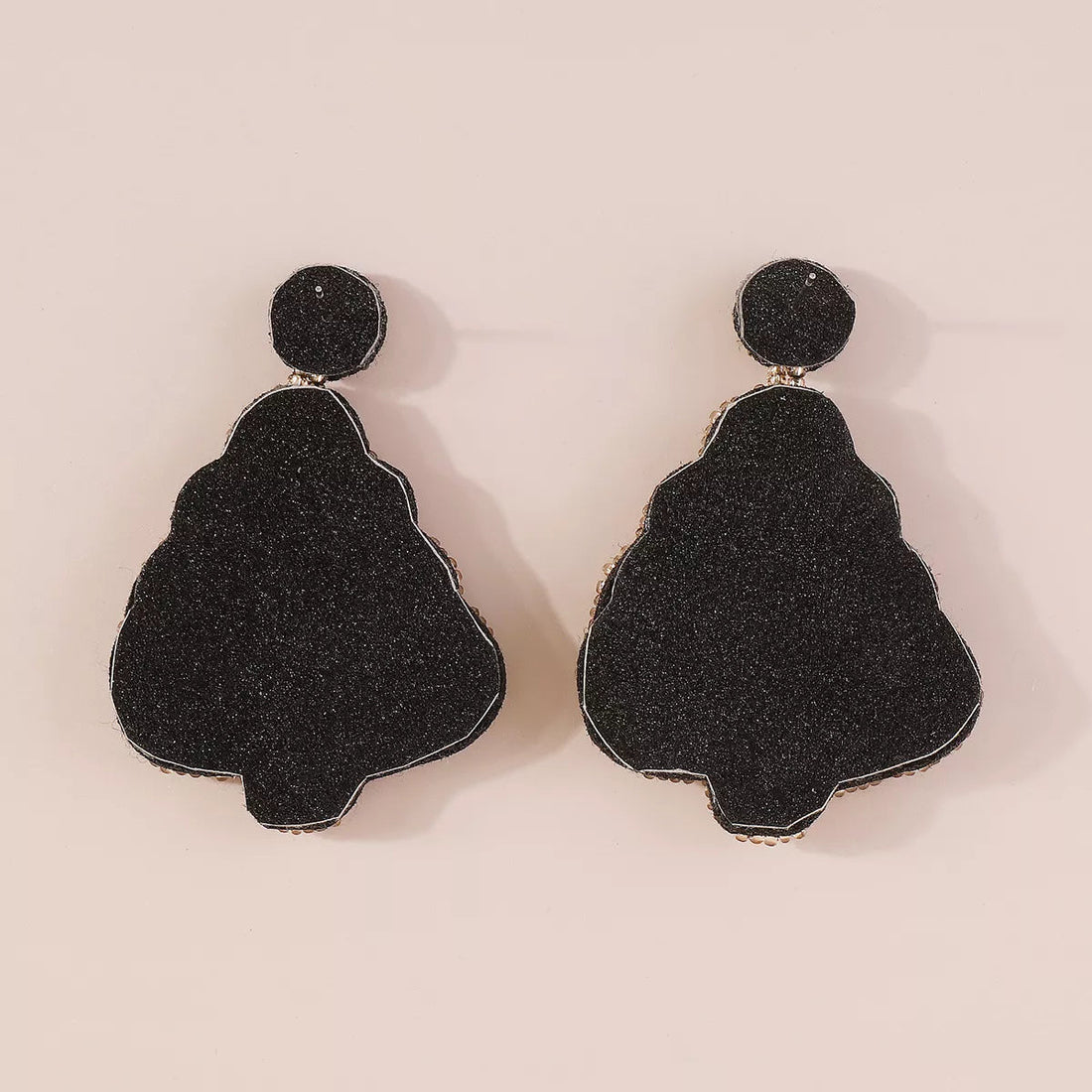 Christmas Tree Dangle Earrings - 