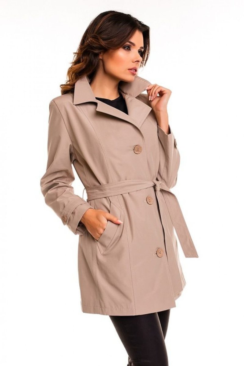 Classic Cotton Trench Coat – Stylish & Perfect for Autumn Weather by Cabba - Outerwear