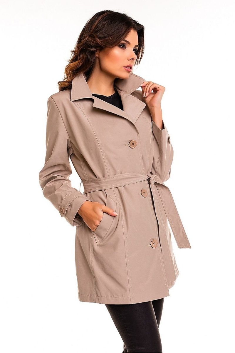 Classic Cotton Trench Coat – Stylish & Perfect for Autumn Weather by Cabba - Outerwear