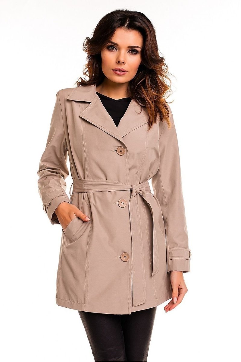 Classic Cotton Trench Coat – Stylish & Perfect for Autumn Weather by Cabba - Outerwear
