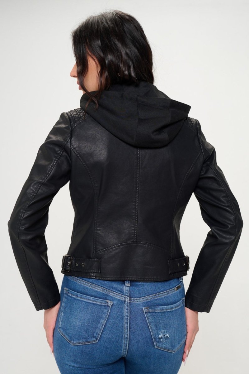 Coalition LA Zip Up Hooded Jacket - Outerwear