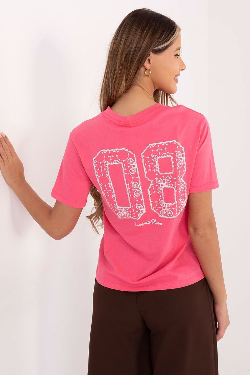 Cotton T-Shirt with Graphic Print - 